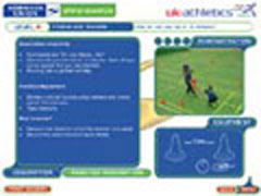 UK Athletics for schools, BBC Interactive